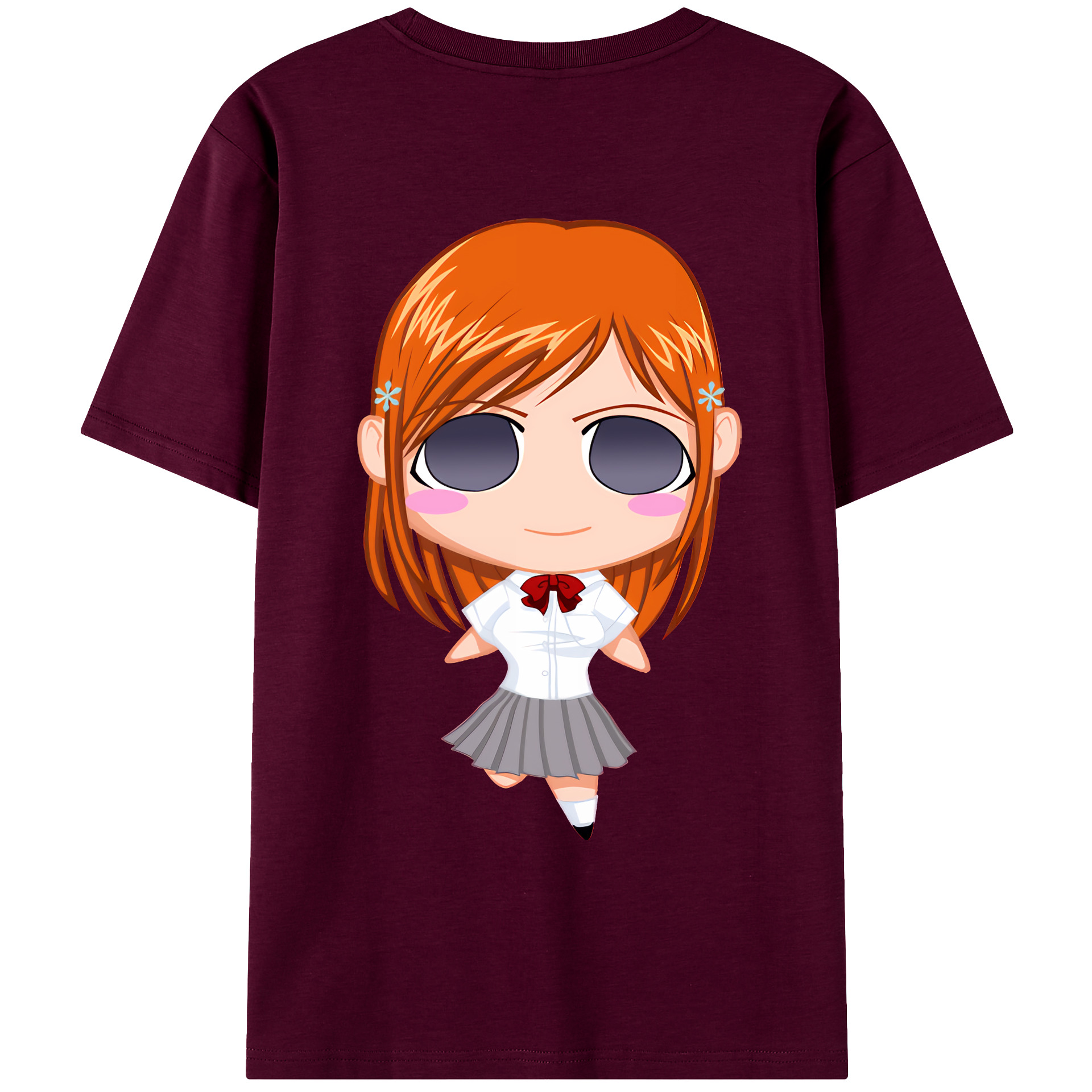 （画像用） ブリーチ 井上織姫（いのうえおりひめ） BLEACH Inoue Orihime レディース半袖Tシャツ(バックプリント)
